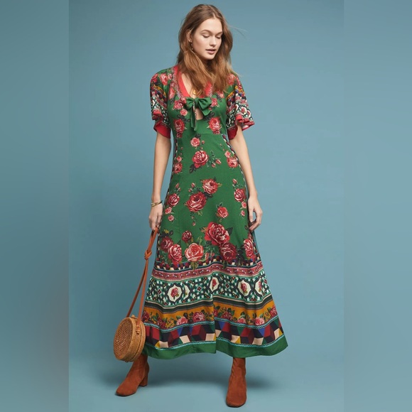 FARM Rio Vibrant Floral Maxi Dress - Picture 2 of 13